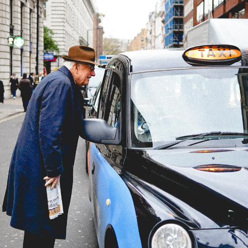 taxi in london