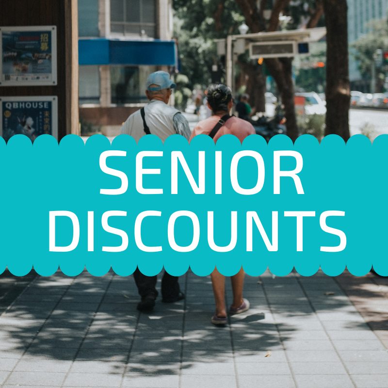 Senior discounts